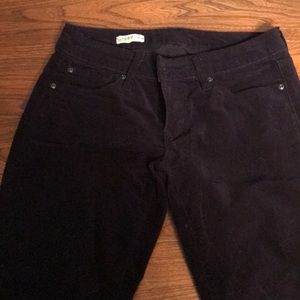 Dark navy blue 1969 Gap Velvet Jeans